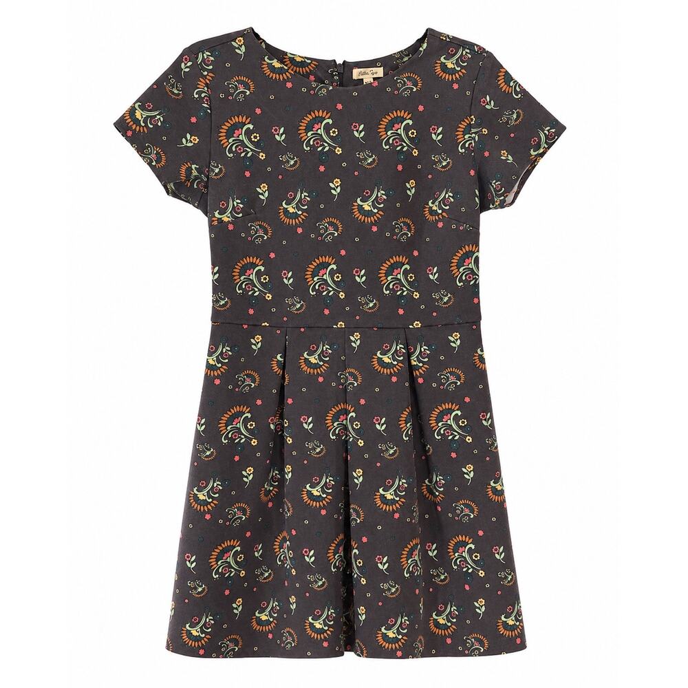 Matilda Jane Women’s Size 6 Floral Fit Flare Dress Cottagecore Boho Knit